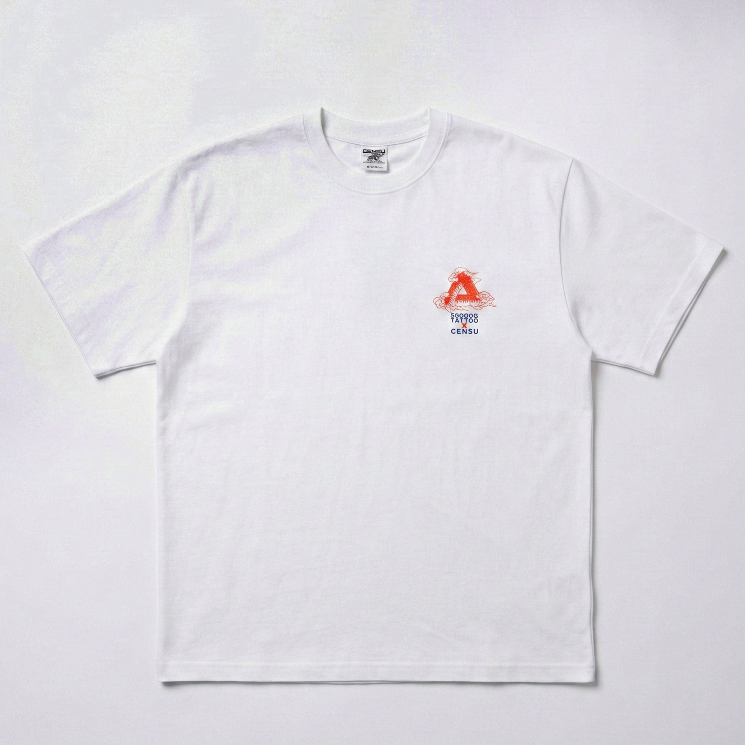 [Case Studies]Micah | White printed T-shirt