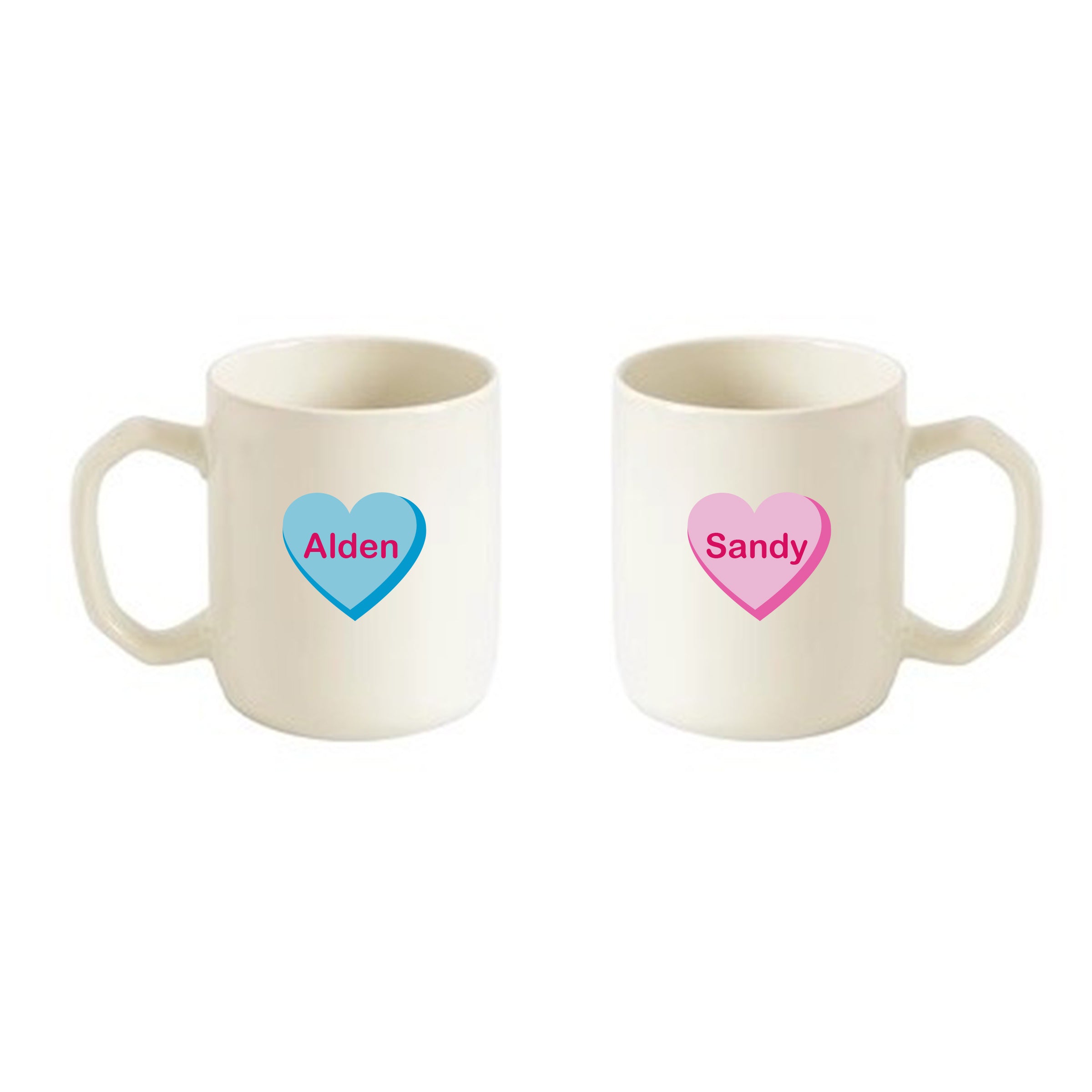 Customized Couple Mug | 情人節禮物 創意訂製logo創意情侶馬克杯對杯