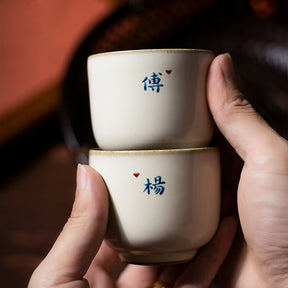 Customized Wedding Gifts For Newlyweds | 手寫定製送新人結婚伴手禮物 紀念日週年對杯禮盒