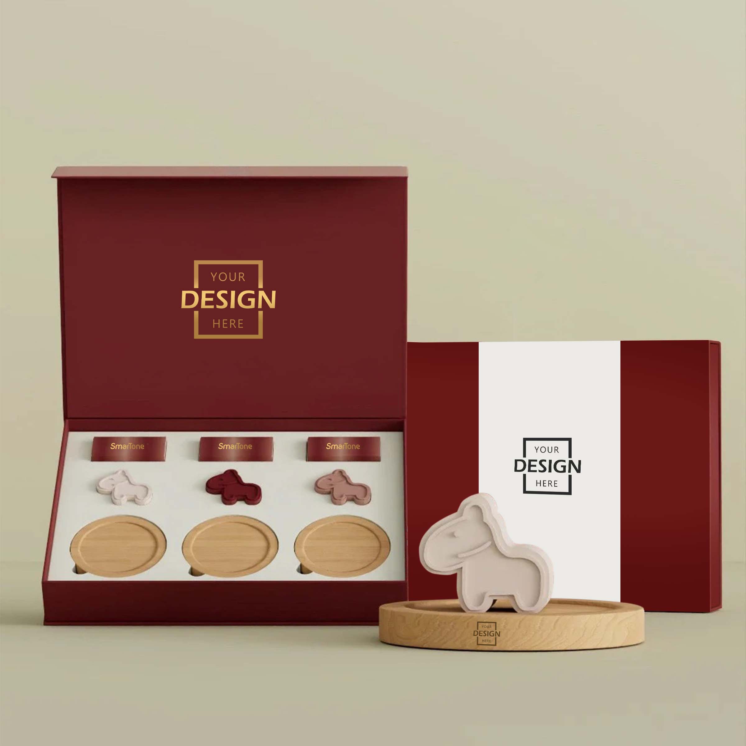 New Year Aromatherapy Gift Set | 新年馬年香薰石膏擺件禮品套裝