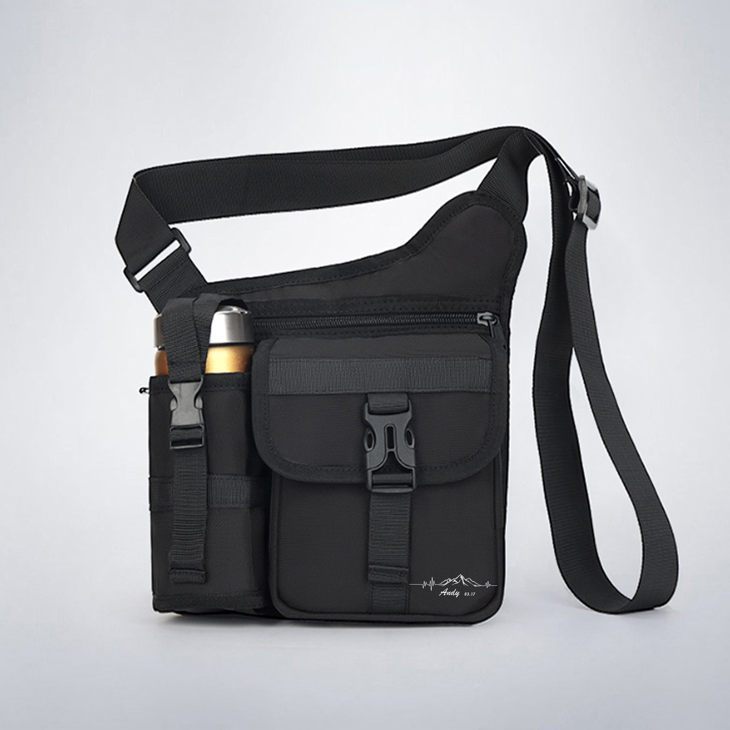 Outdoor Shoulder Crossbody Bag | 新款戶外單肩斜跨包 多功能防水休閒旅遊袋