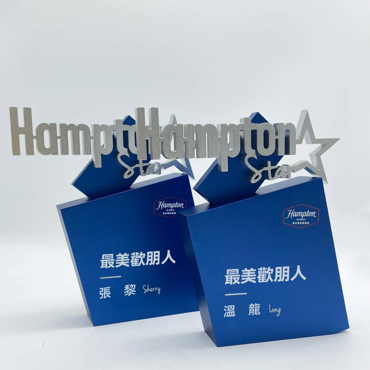 （全定製）定制航空鋁亞克力獎杯 - 德國UV印刷技術｜支持3D立體LOGO