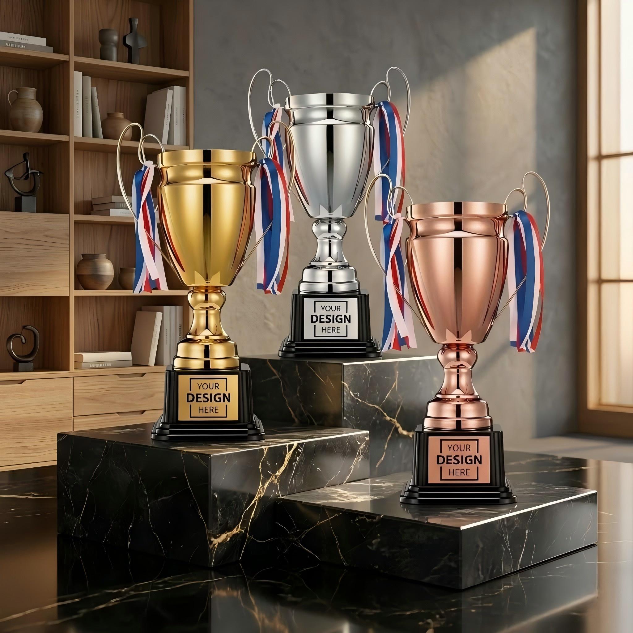 Customizable Metal Award Trophy Holder | 客製化金屬獎座 創意獨特設計 團隊榮譽紀念獎盃