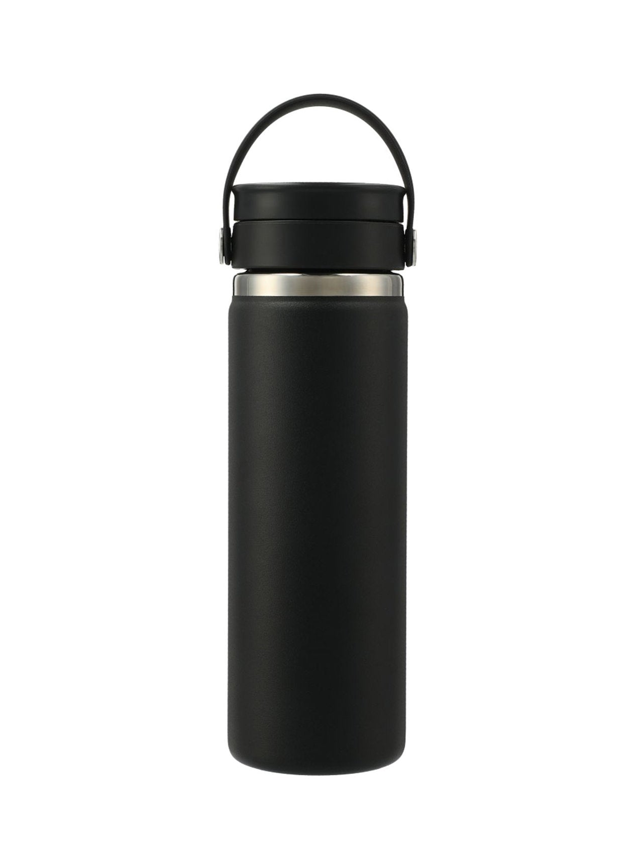 Hydro Flask Black Wide Mouth With Flex Sip Lid 20oz | Hydro Flask 寬口帶吸飲蓋 20 盎司