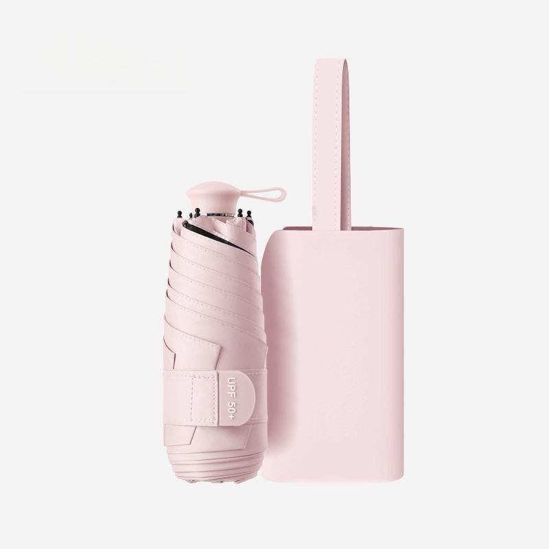 Customized Portable Umbrella for Sun and Rain Capsule Mini Sunshade Umbrella | 可訂製便携迷你膠囊晴雨傘