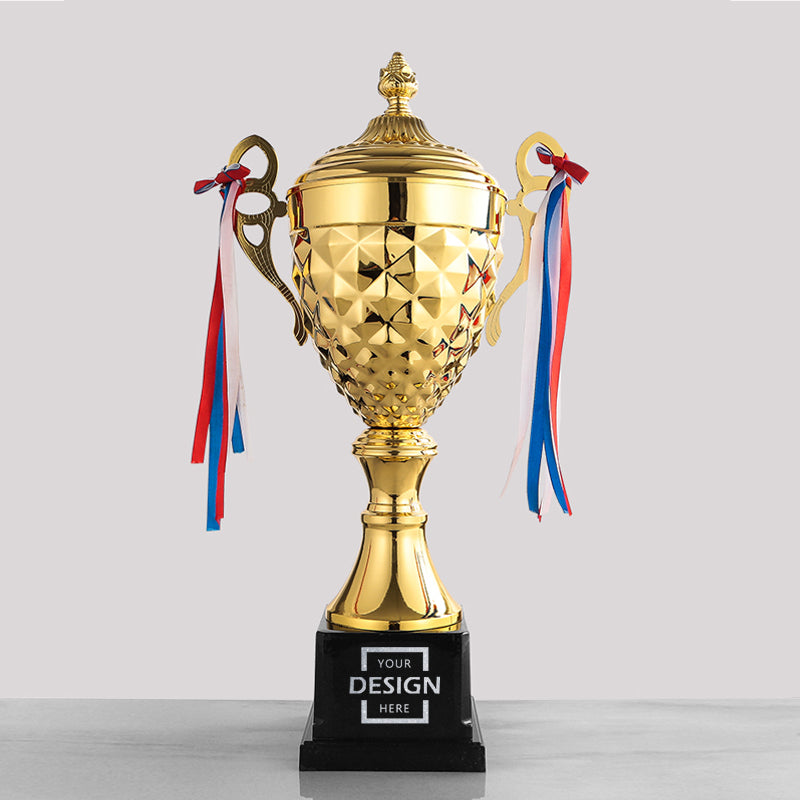 High quality custom Trophy holder [Crystal Award] Metal Trophy 6 specifications unique personality customization team