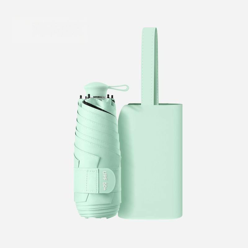Customized Portable Umbrella for Sun and Rain Capsule Mini Sunshade Umbrella | 可訂製便携迷你膠囊晴雨傘