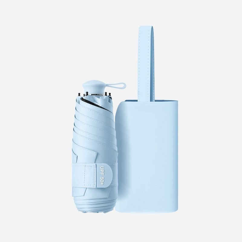 Customized Portable Umbrella for Sun and Rain Capsule Mini Sunshade Umbrella | 可訂製便携迷你膠囊晴雨傘