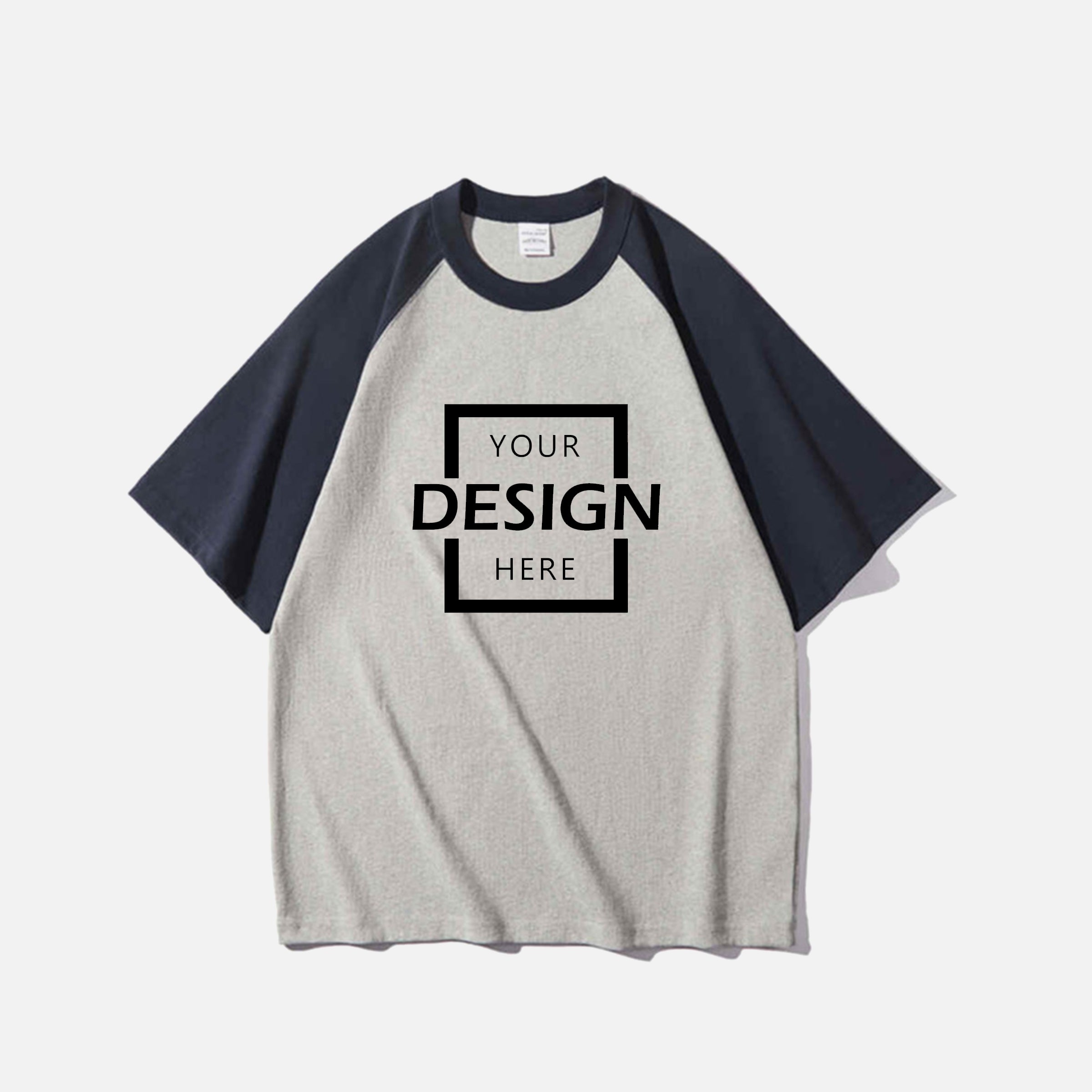 300g heavy Pure cotton Oversize T- Shirt∣HK 超大插肩色訂製T恤