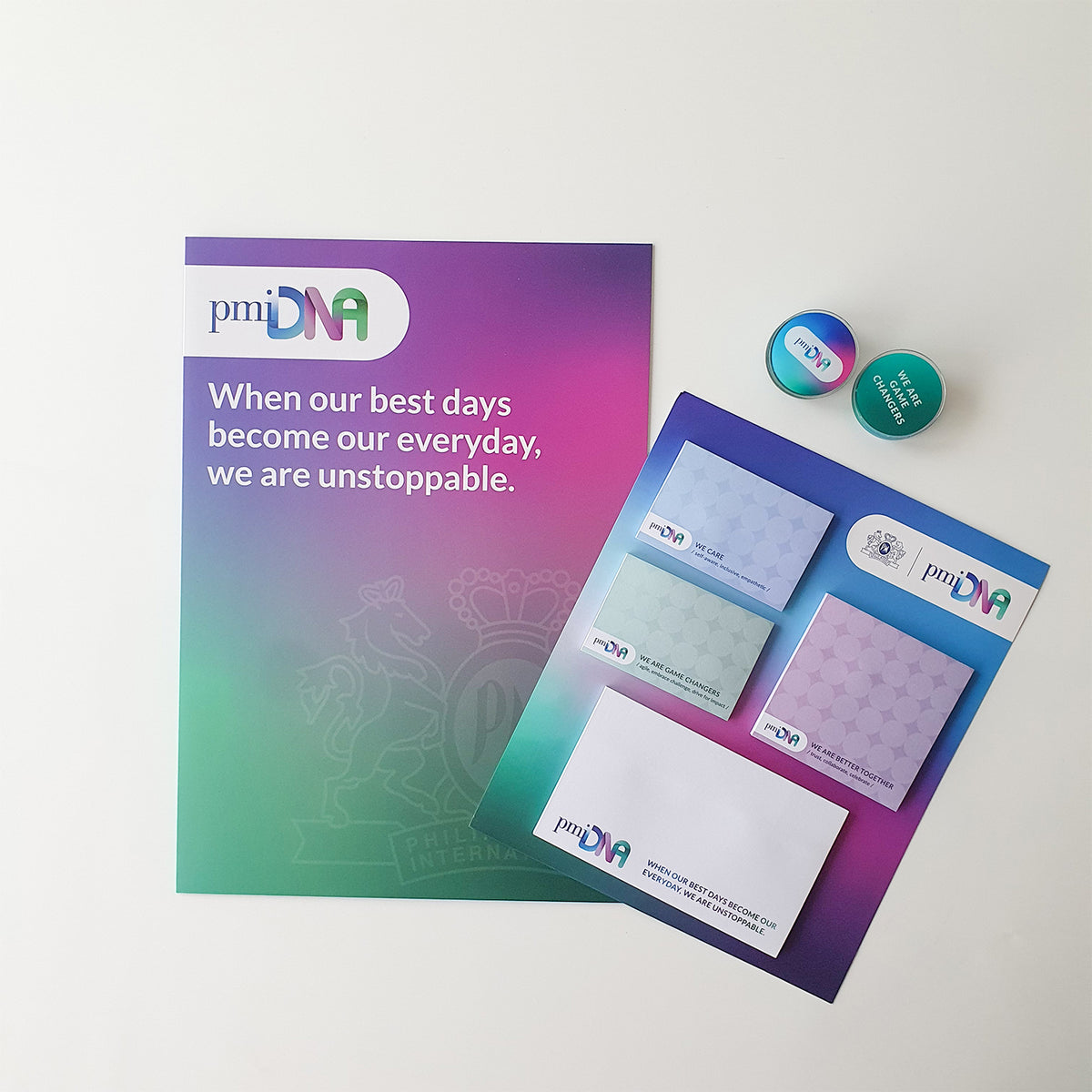 [Case Studies]Philip Morris International | PMI DNA Office Stationery Set