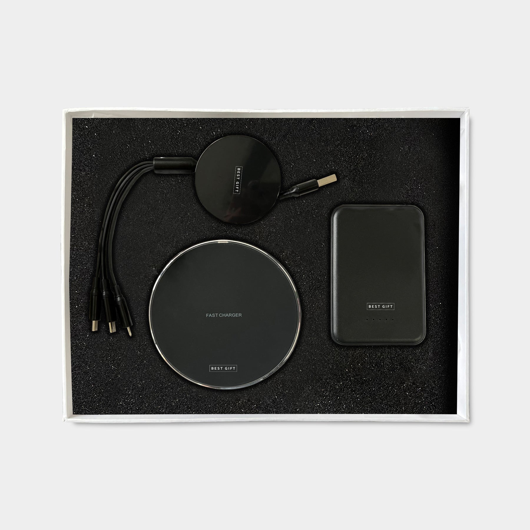 Corporate Electronics Gift Set | 商務電子用品企業禮盒 無線充套裝