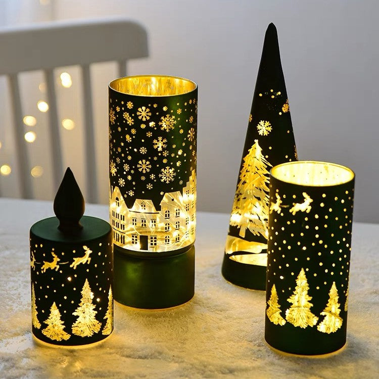 Christmas Candle Holder Night Light | 客製聖誕燭臺夜燈