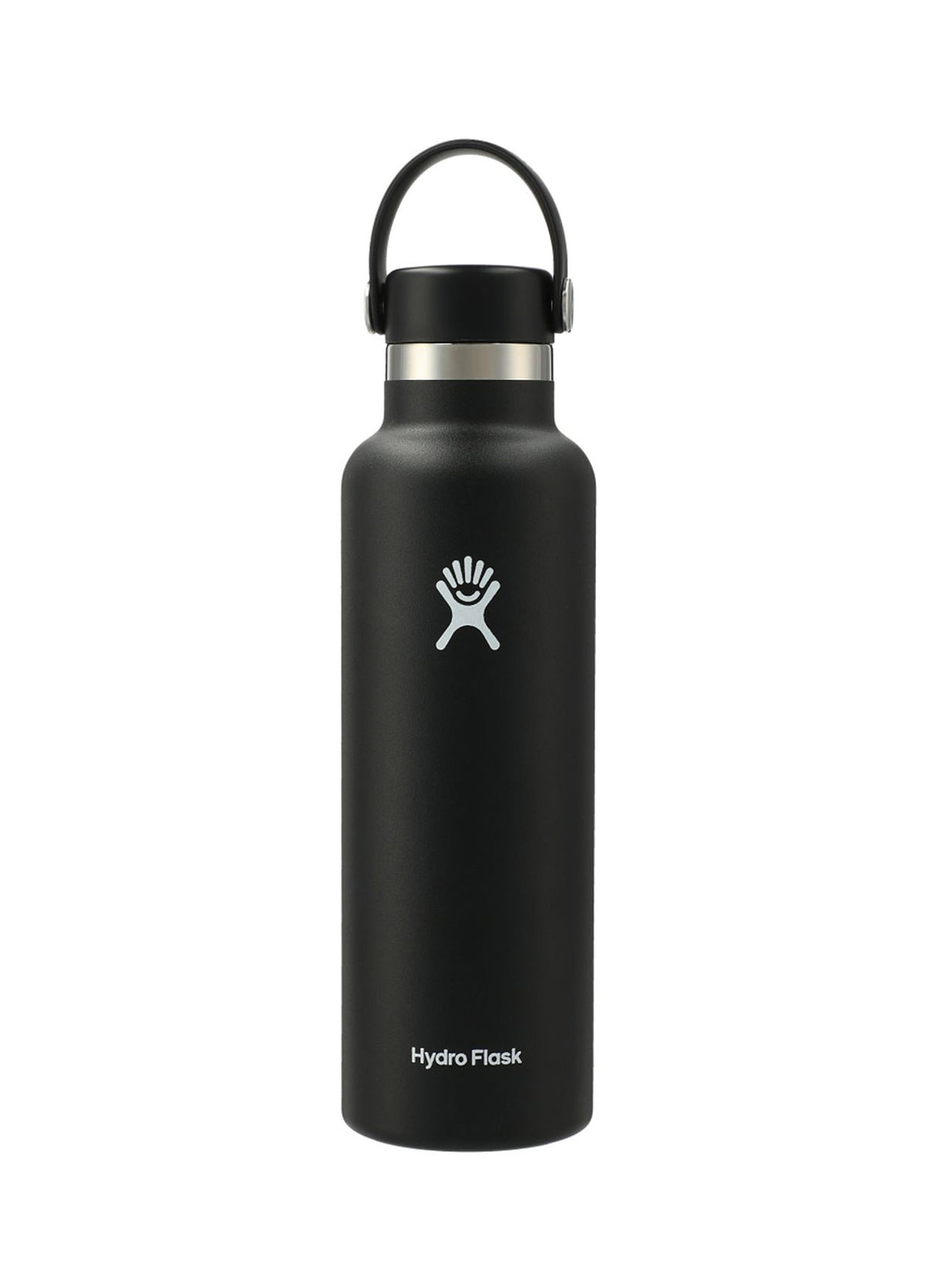 Hydro Flask Black Standard Mouth With Flex Cap 21oz | Hydro Flask 黑色標準口附蓋 21 盎司