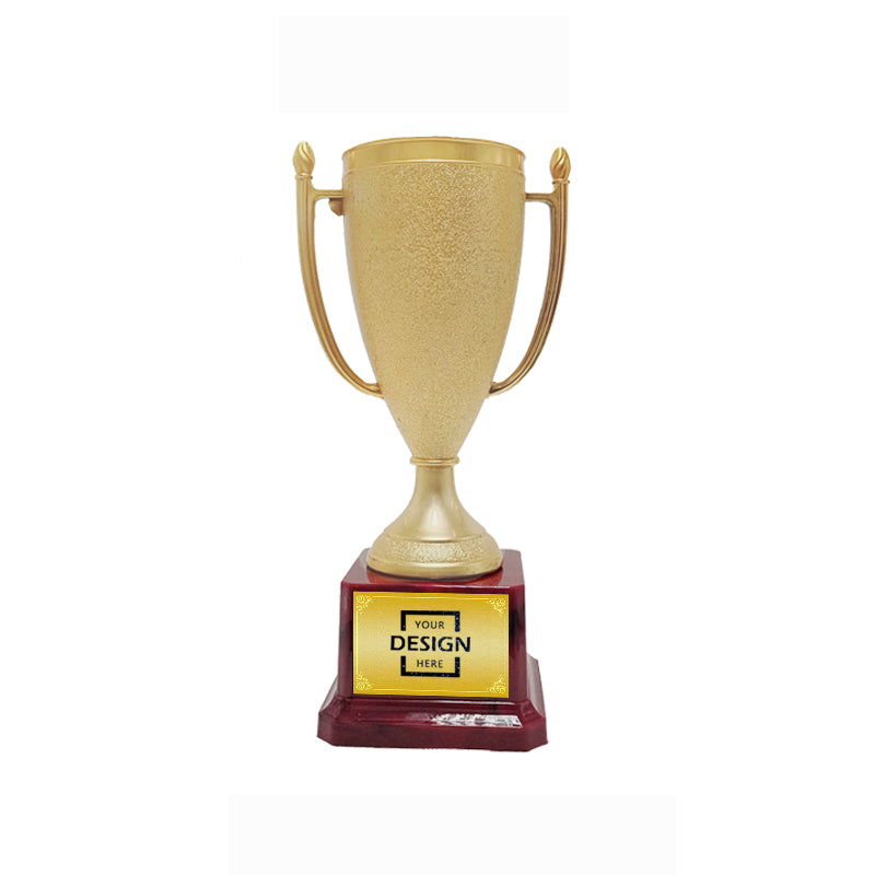 High quality custom trophy holder [Crystal Award] Metal trophy three colors can be selected by a unique personality customization team