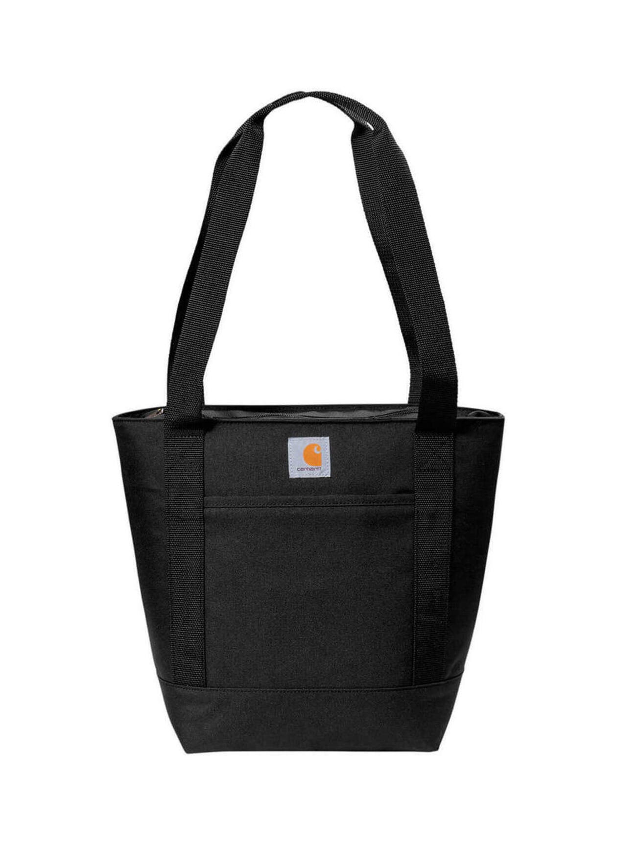 Carhartt Black Tote 18-Can Cooler |  Carhartt 黑色直立式保溫大袋