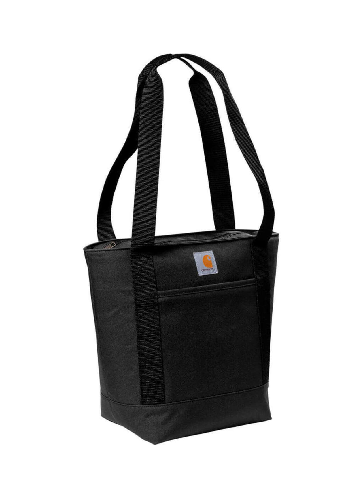 Carhartt Black Tote 18-Can Cooler |  Carhartt 黑色直立式保溫大袋