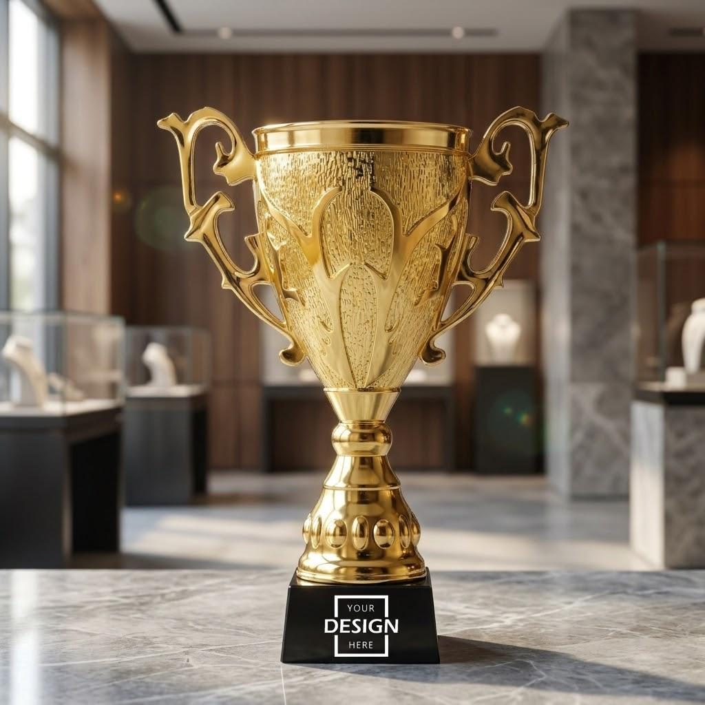 Unique Shape Customizable Trophy | 高端客製獎盃 企業頒獎典禮專用 可印公司Logo 打造團隊專屬識別
