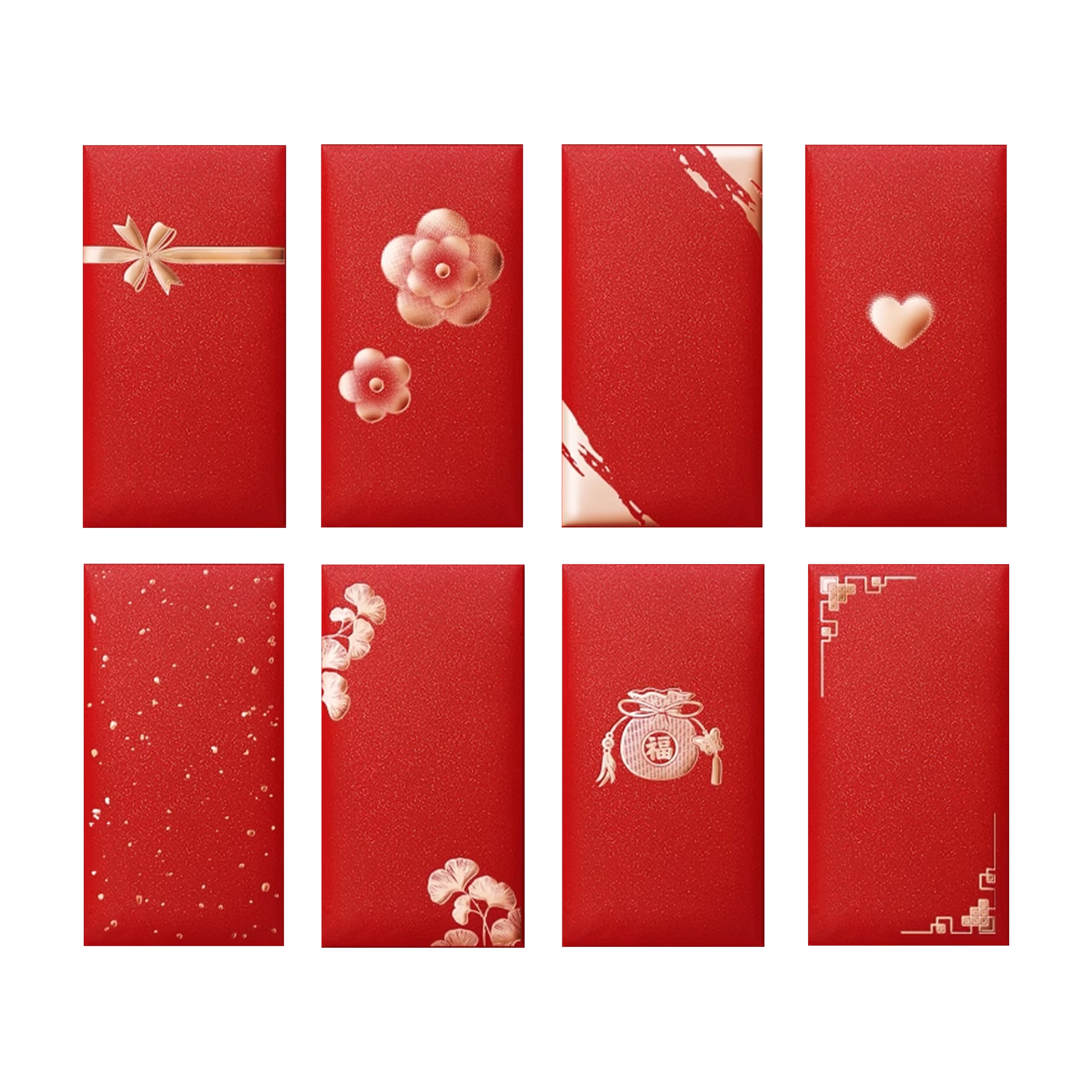 Printable And Customizable Red Envelopes | 客製燙金燙銀加印公司logo利是封