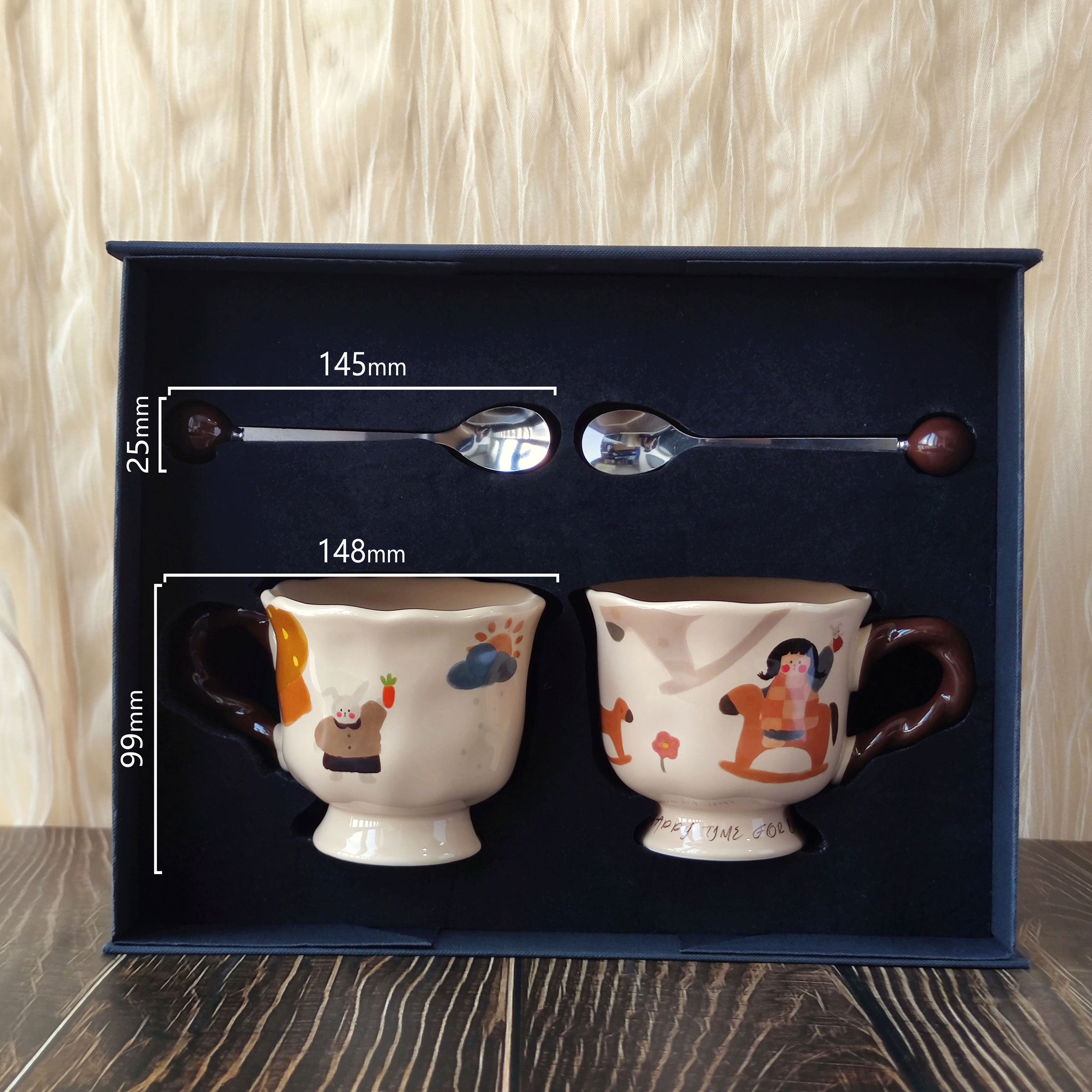 Fun mug set