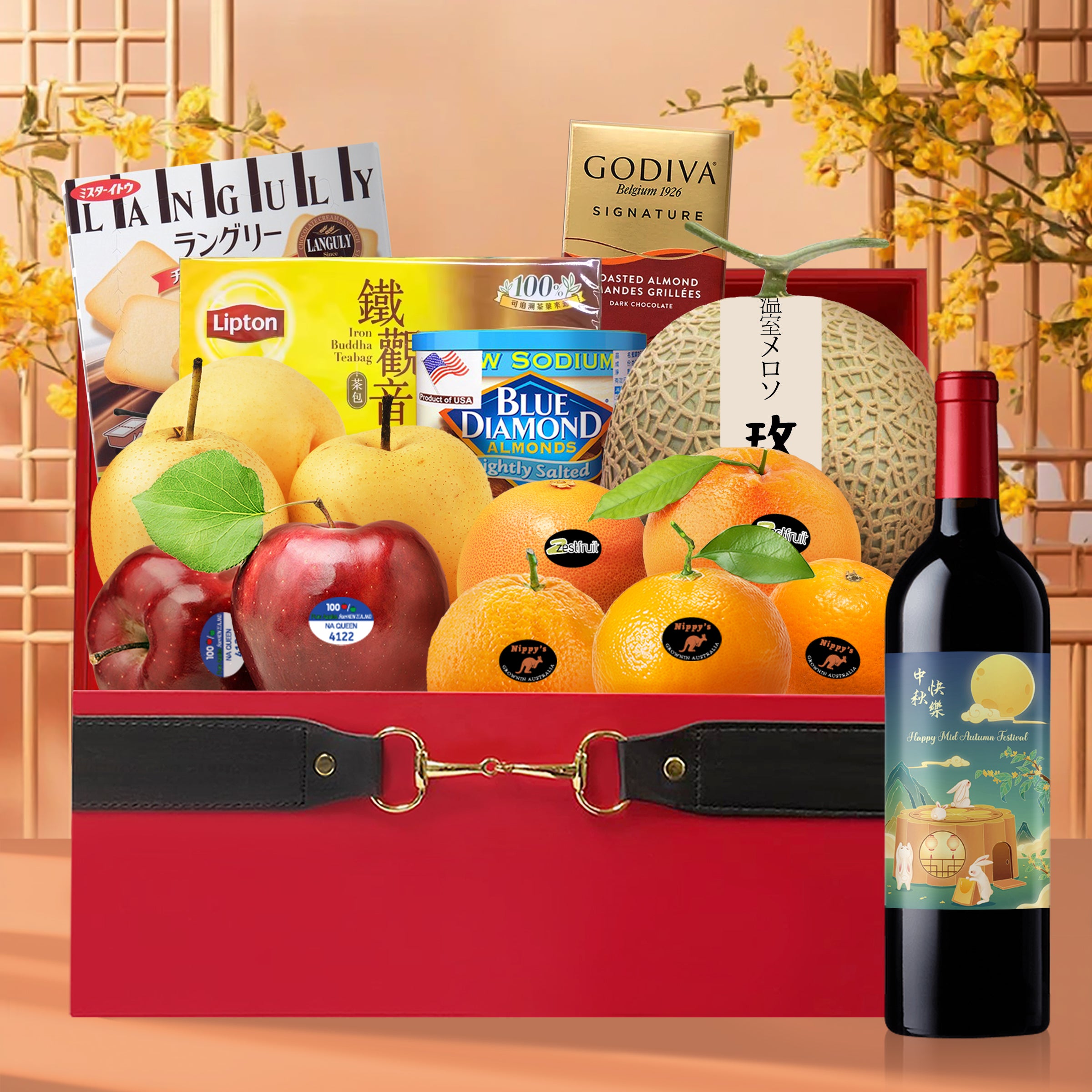 中秋有機水果健康禮籃｜無添加 x 高纖天然 中秋Hamper人氣首選 Mid-Autumn Festival Food & Fruit Hamper