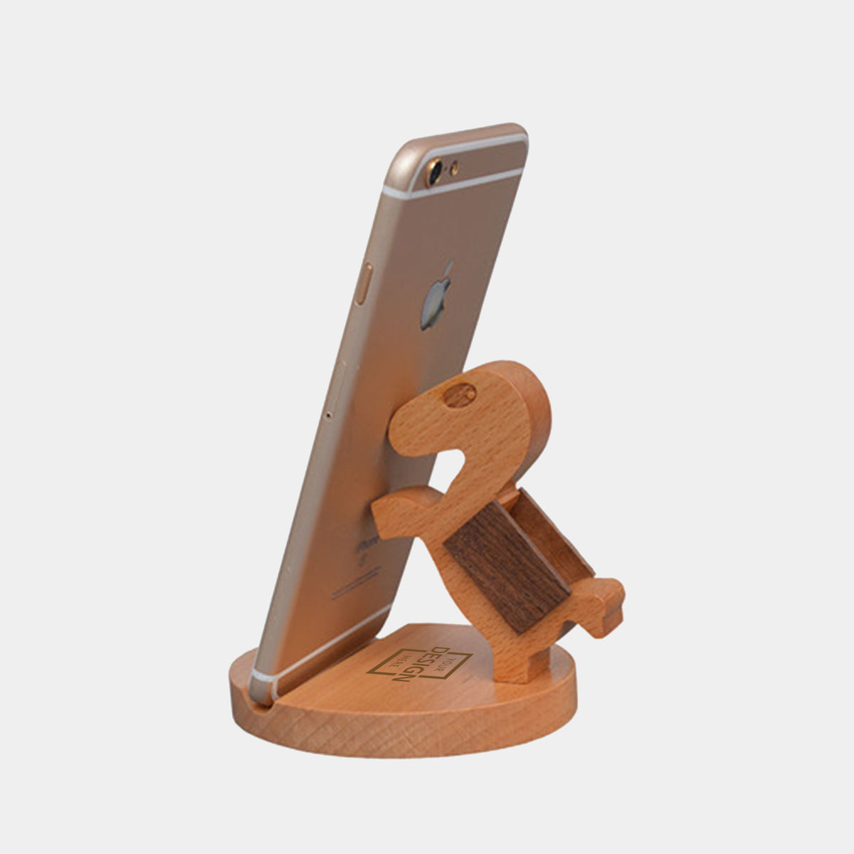 Wooden Mobile Phone Holder | 畢業紀念馬到功成木質手機支架