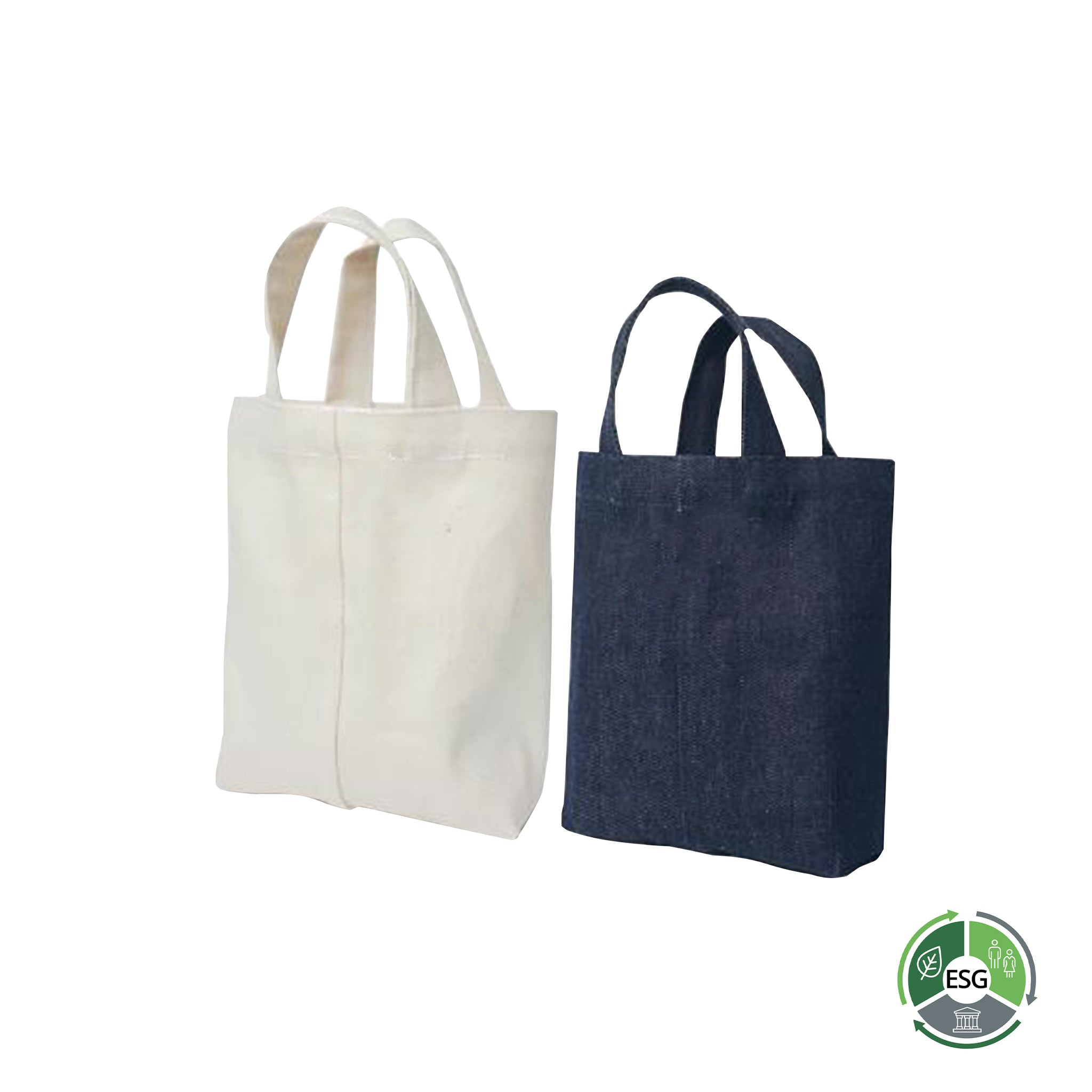 Niche Organic Denim Cotton Tote Bag Handbag | 小眾有機牛仔棉托特包手提包BG17-26