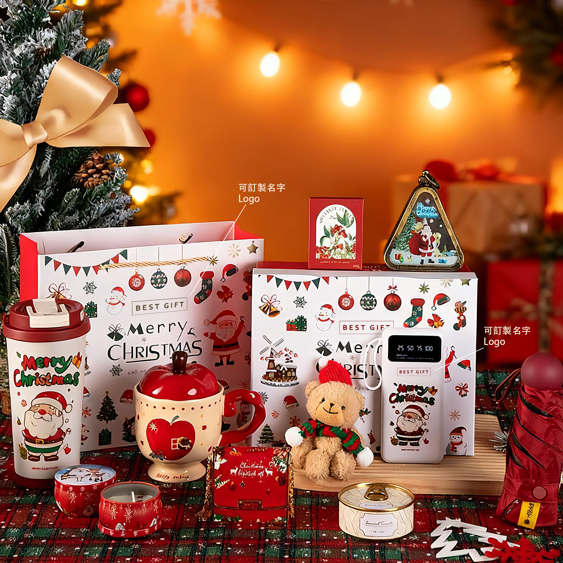 Customized Christmas Corporate Gift Set | 訂製聖誕禮盒 禮品套裝 交換禮物 企業伴手禮 公司送員工 BG30-59