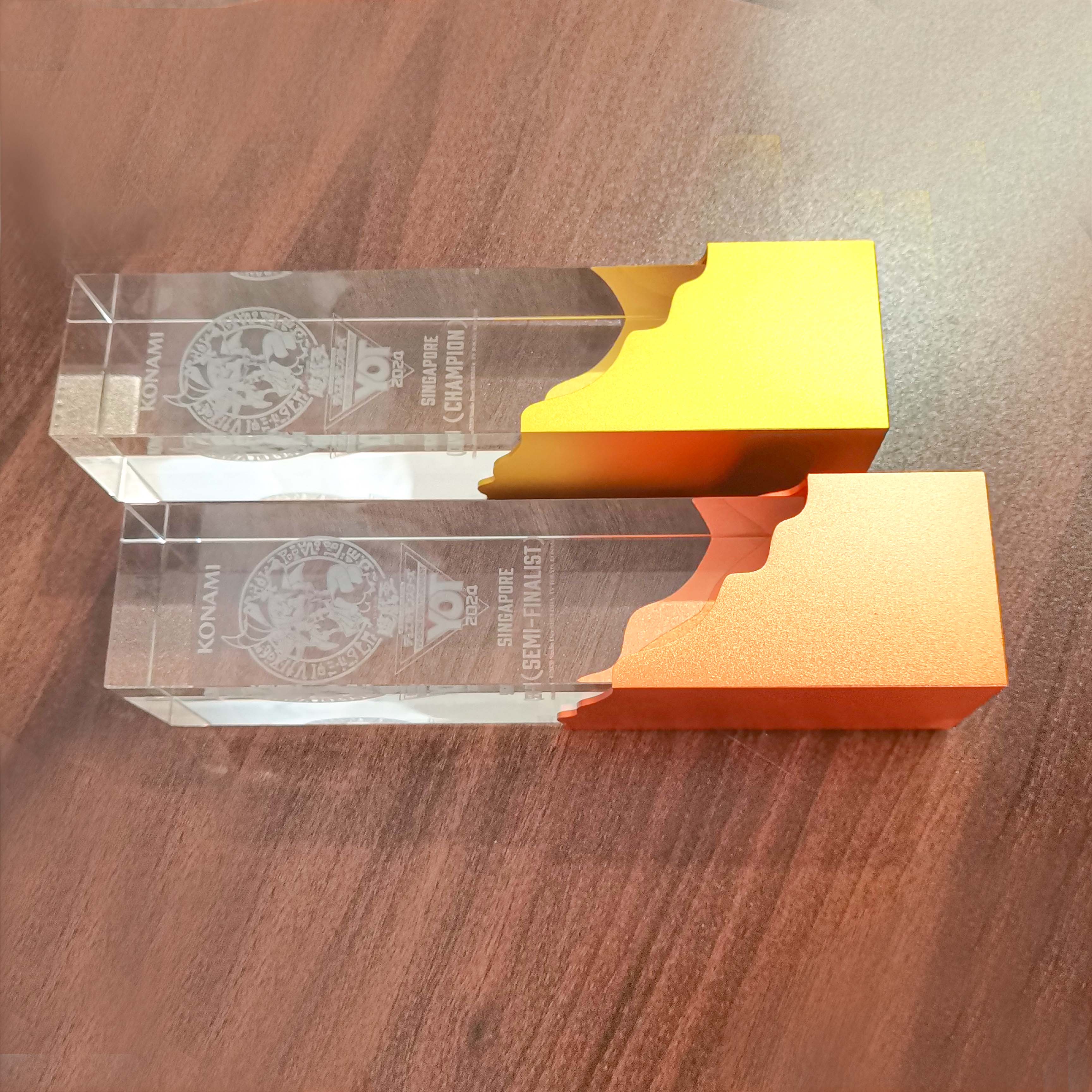 [Case Studies] Konami | Metal crystal trophy