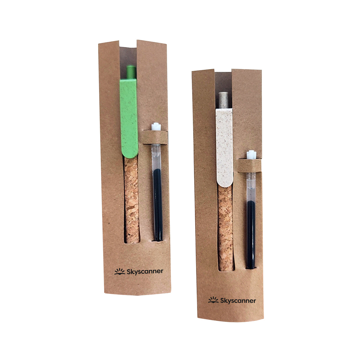 Customized Eco-friendly Cork Pen | 定制ESG認證軟木廣告筆