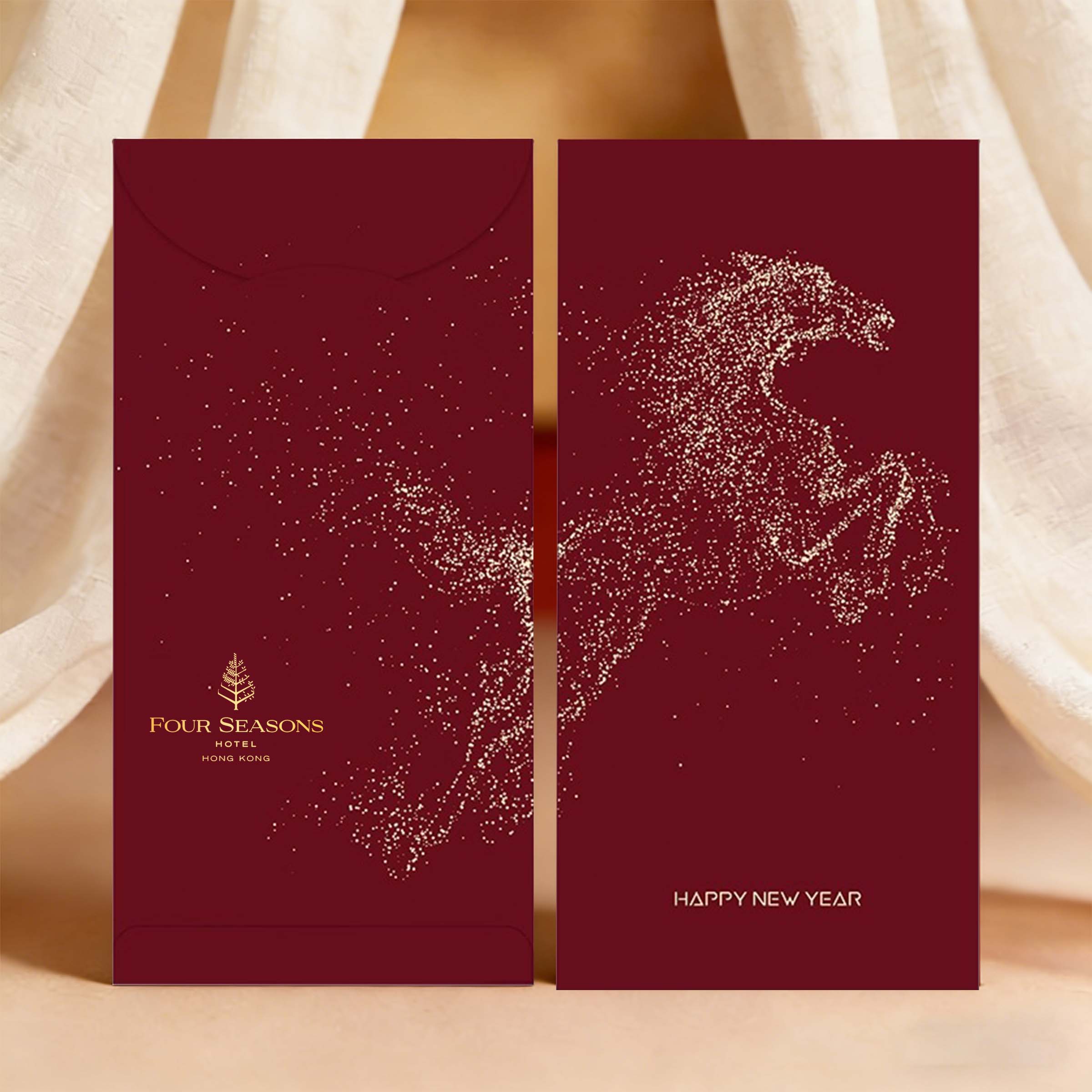 2026 CNY Printable And Customizable Red Envelopes | 2026馬年紅包 客製化燙金燙銀印公司logo利是封 新年壓歲錢紅包