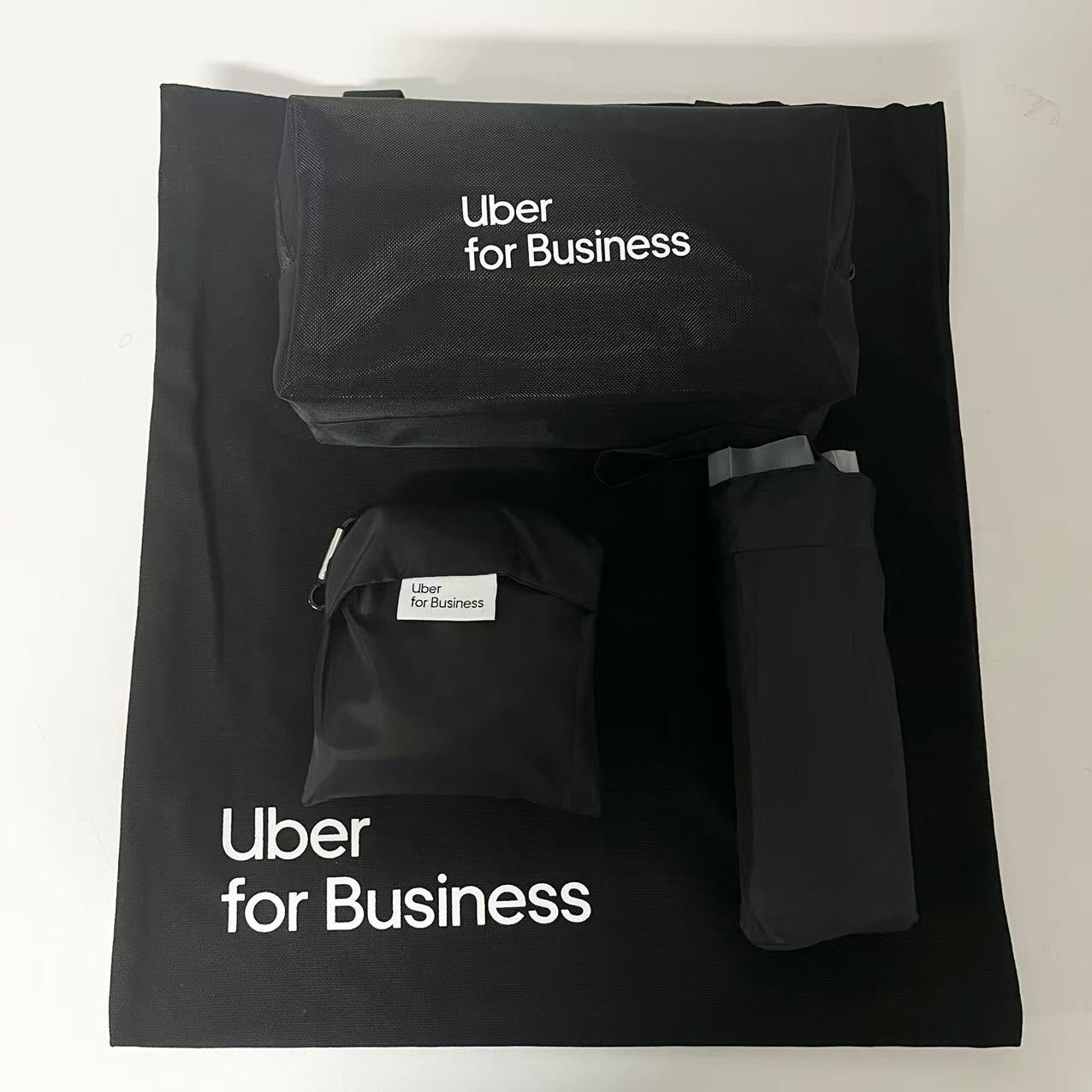 [Case Studies]Uber Asia Limited | tote+雨傘+網袋+折疊袋