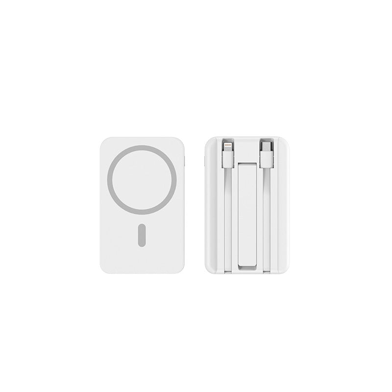 企業禮品訂製 磁吸大容量快充充電寶 無線快充+折疊支架 可訂製Logo