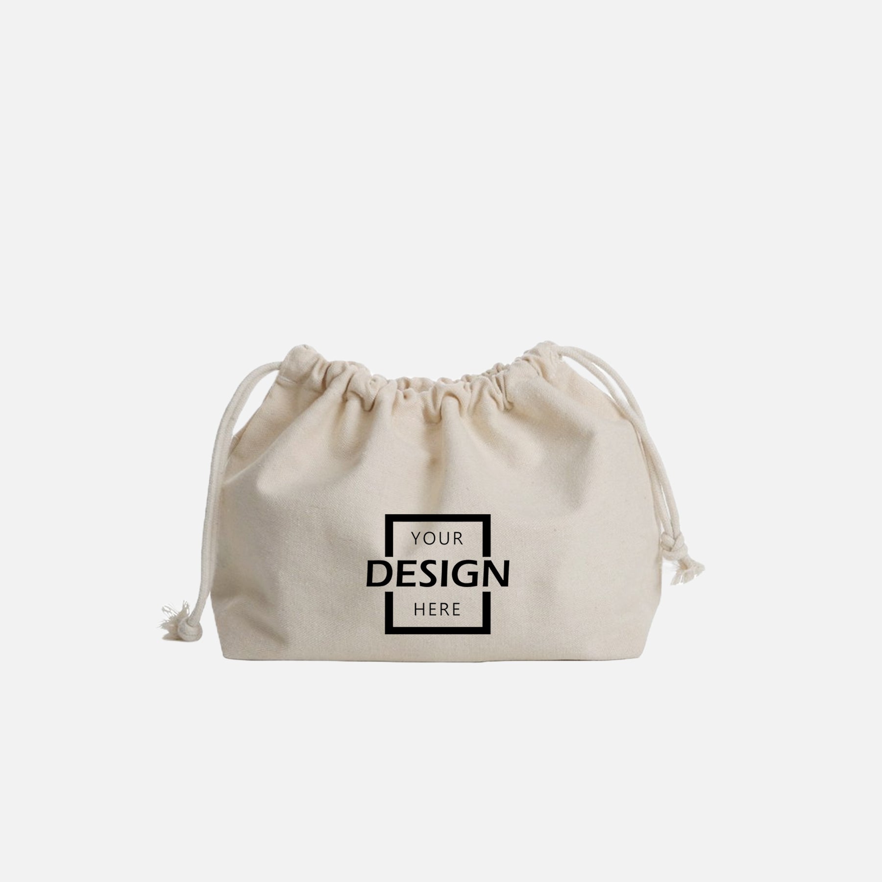Exhibition Promotional Drawstring Bag | 貿易展會宣傳寬版束繩袋