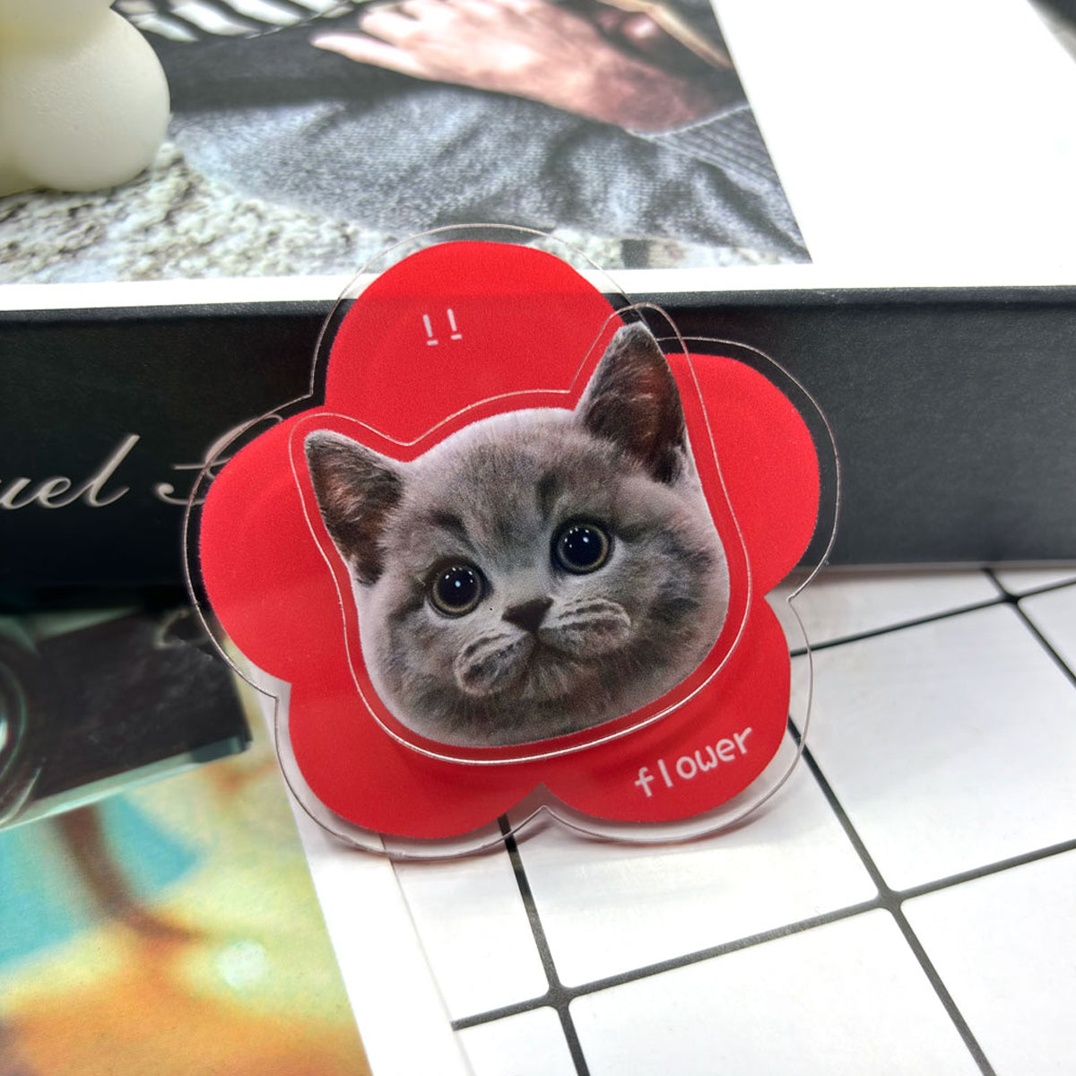 （全定製）旋轉亞克力冰箱貼 定制禮物 商務禮物 New Hire Gift