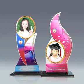 Custom Acrylic Shaped Trophy | 彩印異型亞克力獎座 BG20-65