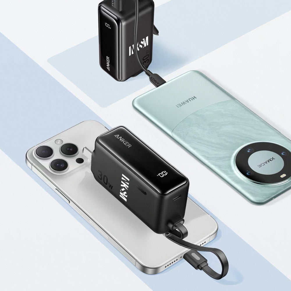 Anker powerbank| 自帶Lighting線充電器口袋行動電源數據線三合一BG02-41