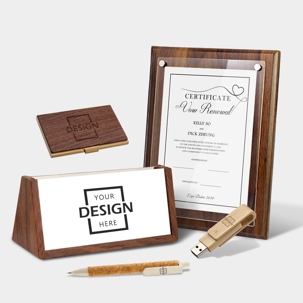 Premium Wooden Business Gift Set | 高級木製商務禮品套裝 BG22-97