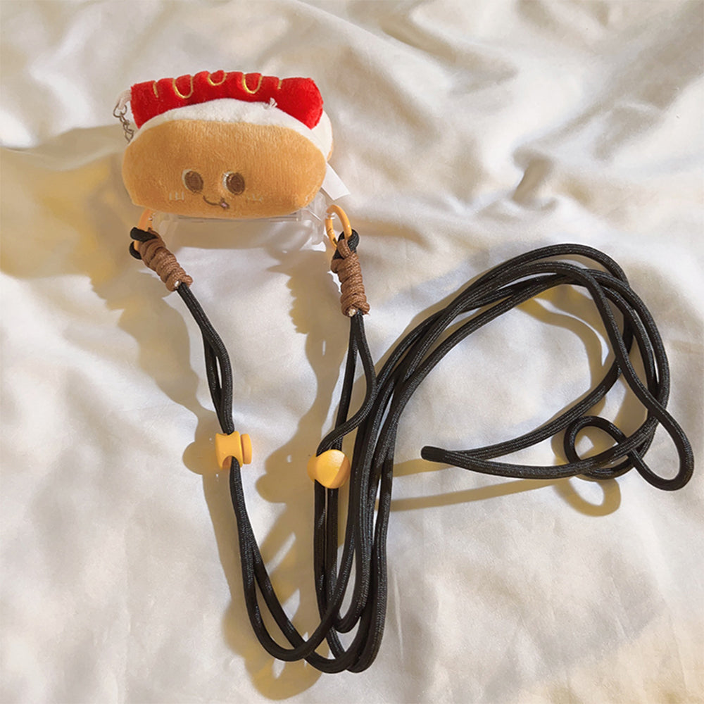 Food Plush Phone Clip Lanyard | 食物毛絨公仔手機背夾挂繩 BG27-34