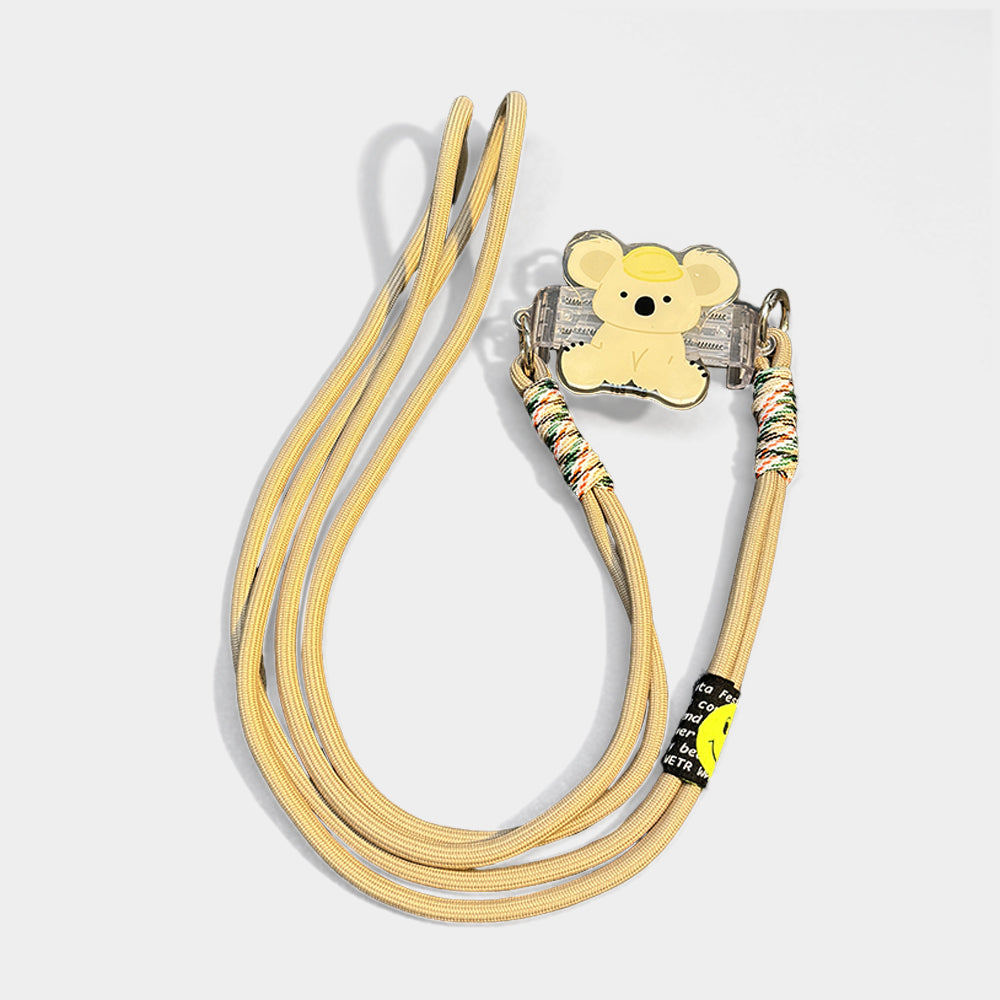 Acrylic Animal  Clip Phone Lanyard | 異型動物造型手機背夾挂繩 BG27-31