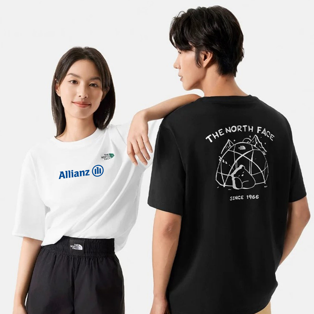 TheNorthFace | Short-sleeved T-shirt for couples, comfortable and breathable, outdoor summer 品牌T-shirt 企業定制 活動T-shirt