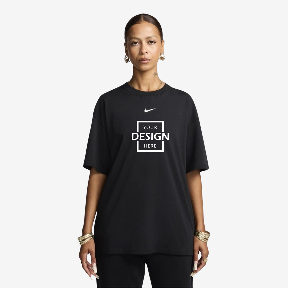 NIKE 經典男士T-shirt 客製化logo 圖案 10件起訂 customized logo