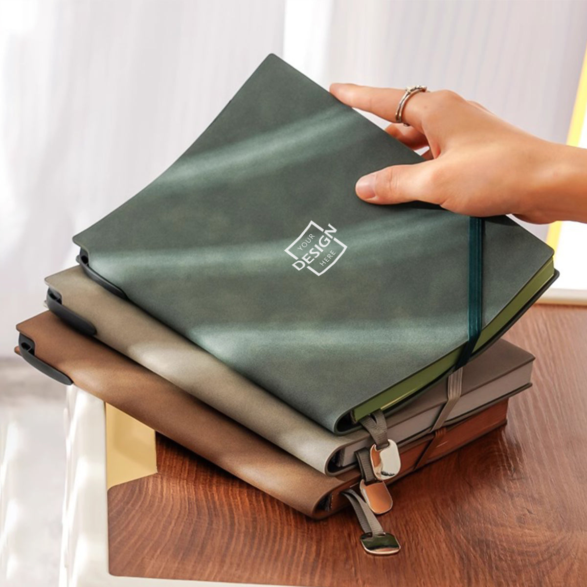【定製】 復古筆記本禮盒套裝 自由搭配 刻字服務 訂製禮品