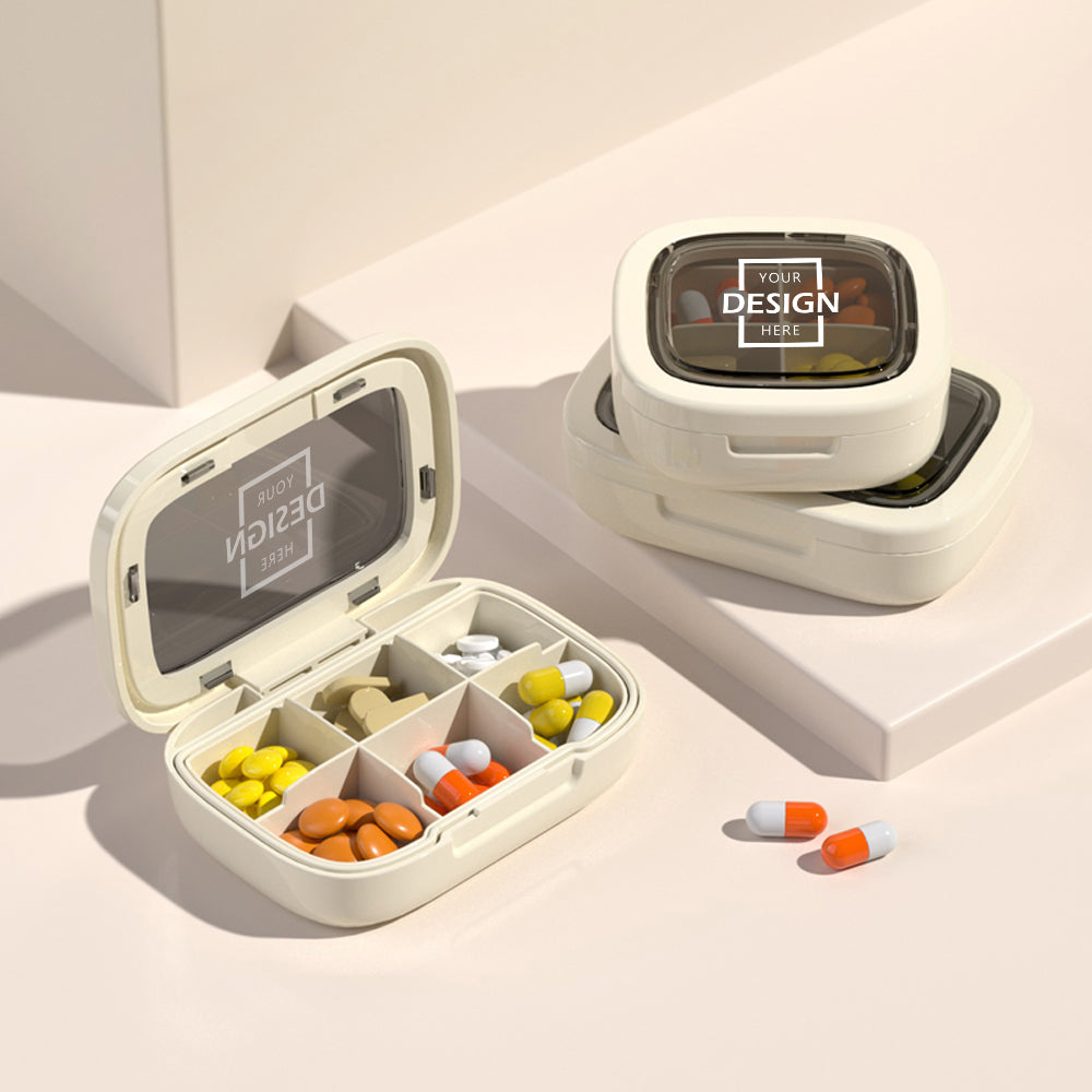 Large Capacity Dispenser Pill Box | 大容量分格藥盒旅行分裝盒 BG23-187