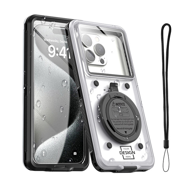 Waterproof case, swimming, diving, water sports users, mobile phone waterproof case|防水殼， 遊泳潛水水上運動戶， 手機防水殼BG27-40