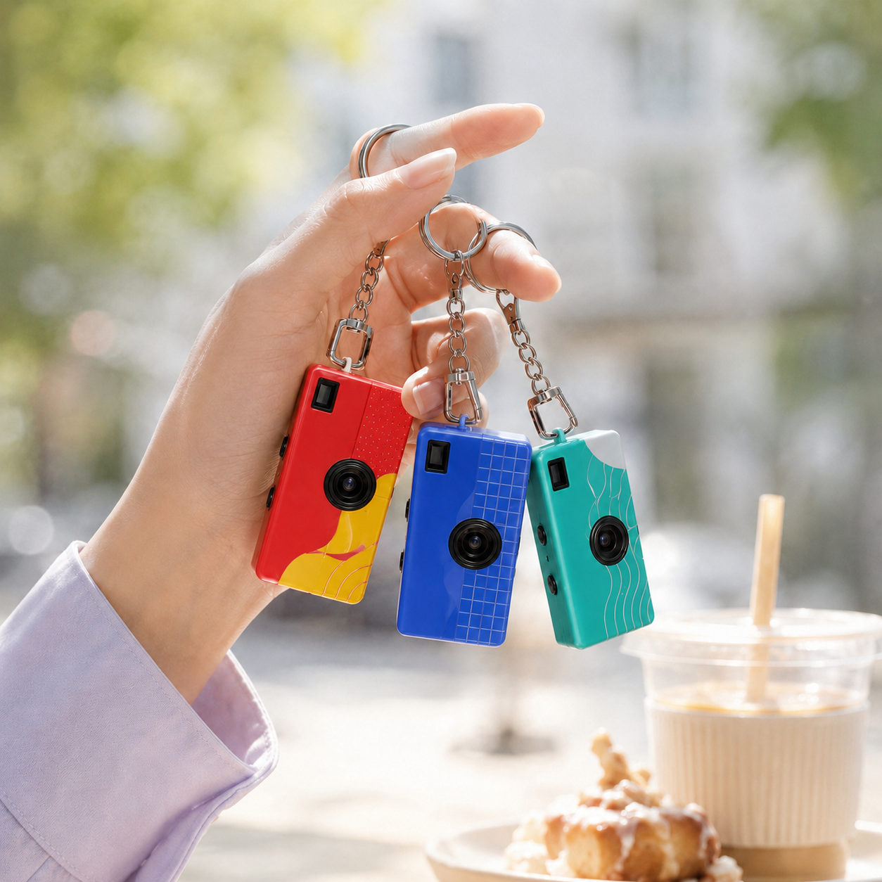 Customizable Mini Camera | 訂製迷你拇指相機 鑰匙扣 企業品牌伴手禮 學生禮物 創意禮物