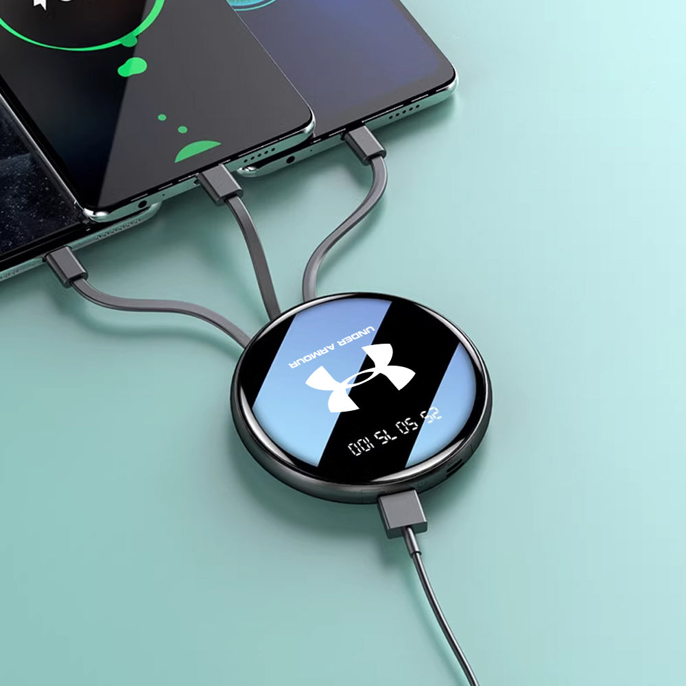 Mirror mini power bank comes with charging cable| 鏡面迷你行動電源自帶充電線 BG28-77