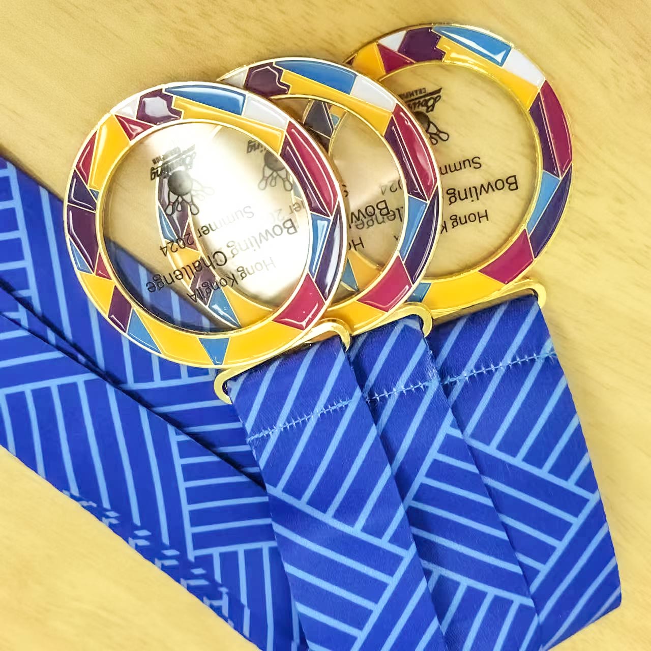 [Case Studies]Bowling Challenge | Colorful Acrylic Medal