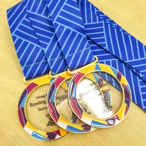 [Case Studies]Bowling Challenge | Colorful Acrylic Medal