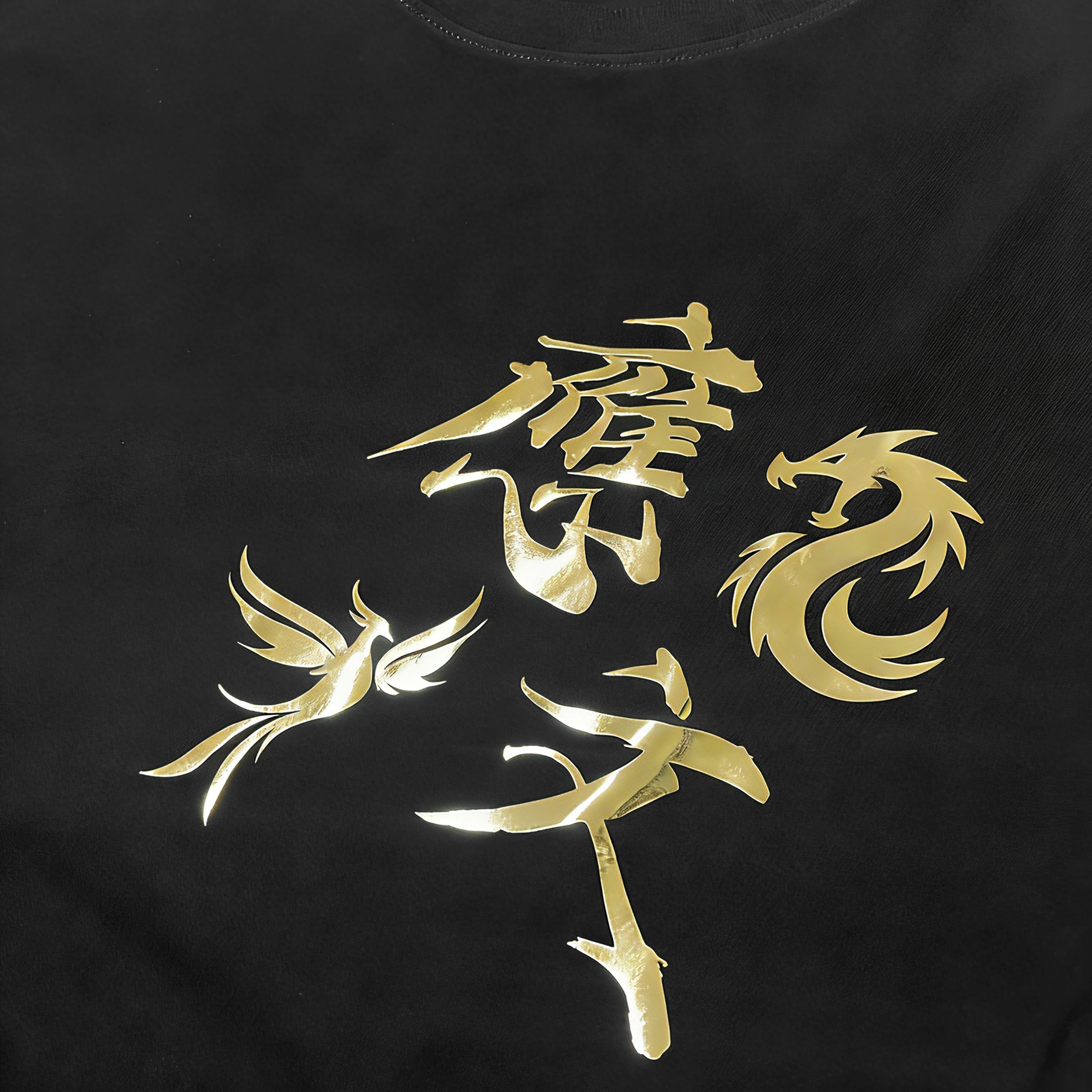 [Case Studies]HKCU | Black Printed T-shirt