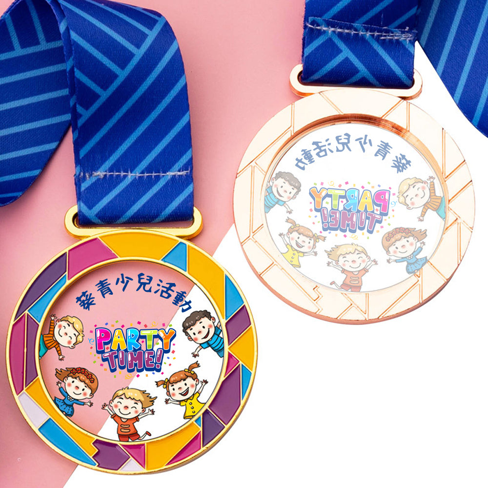 Children's Colorful Acrylic Medal | 兒童炫彩亞克力獎牌 BG20-64